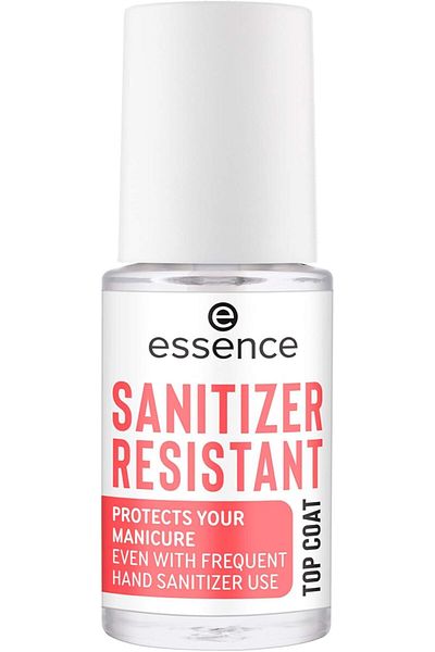Essence Sanitizer Resistant Top Coat 8 ml, White