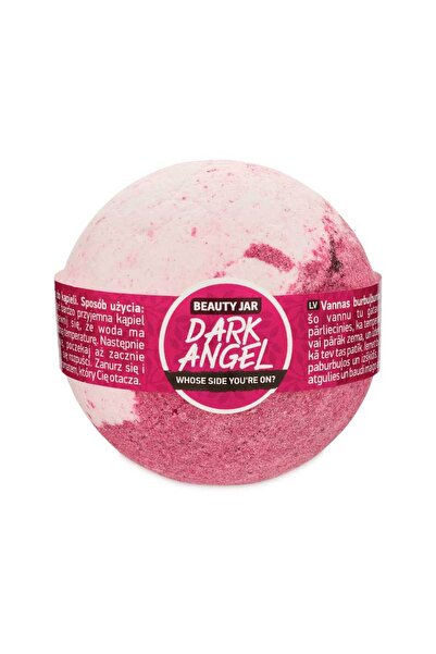 Beauty Jar Bombă de baie efervescentă cu parfum floral, Dark Angel, borcan de frumusețe, 150g
