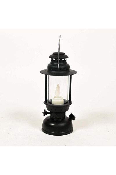 Party and Story Ramadan lantern for home decor, black, 12 pieces, 14 cm x 6 cm