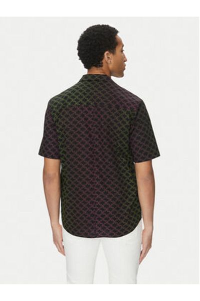 Karl Lagerfeld Mens Shirt 605445 552689 Black