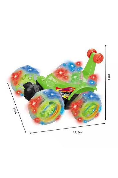 rexa New Toy Hot Selling Radio Control 360 Rolling With Colorful Lights Music Cars Remote Control Stunt