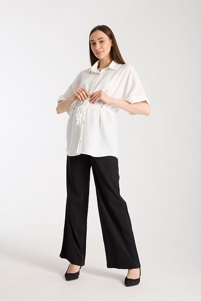 Entarim Maternity Shirt Collar Tunic