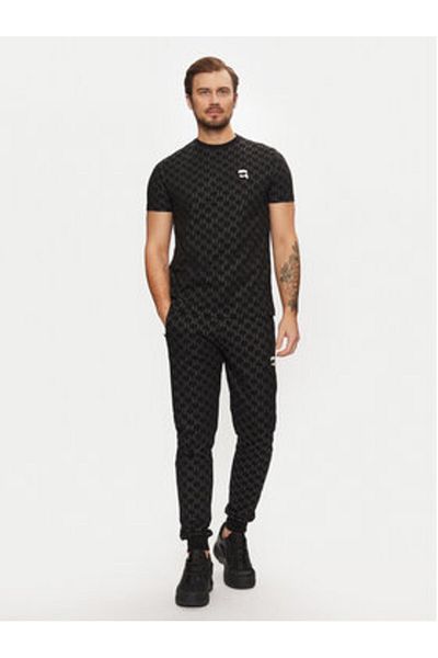 Karl Lagerfeld Men's T-Shirt 755096 551251 Black