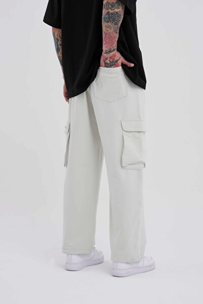 Machinist Ανδρικό παντελόνι Cargo Pocket Oversize Baggy Space Grey