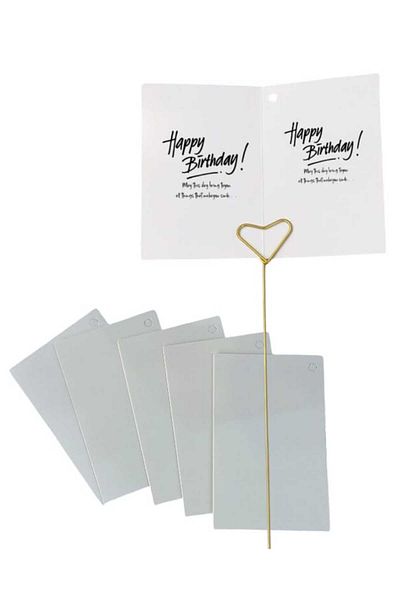 Party and Story Colorful Tiffany occasion cards 15 pieces 10.50Ã—7CM