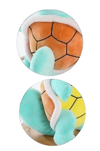 rexa Squirtle Plush Toy – Blue & Yellow Stuffed Character | 70 x 50 cm Soft Collectible Toy