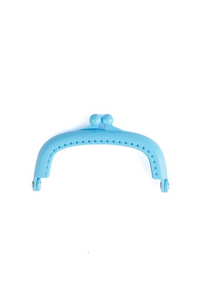 Prestij Boncuk Clip pentru geanta si portofel din plastic Albastru 9 cm