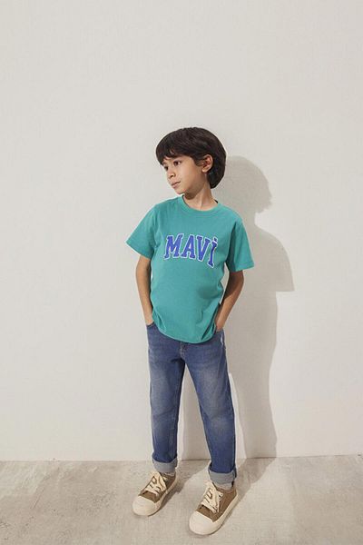 Mavi M6610030-71711 Boy's Logo Printed T-Shirt