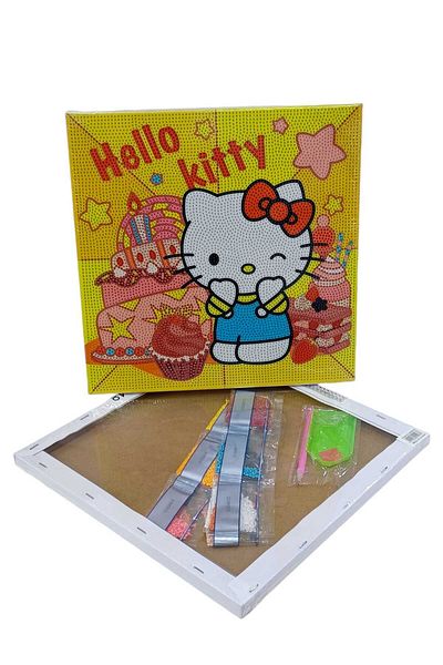 Party and Story Diamond painting kit for kids artwork