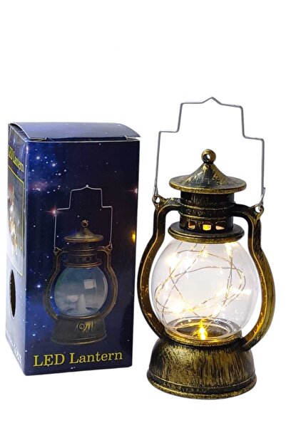 Party and Story زينة رمضان على شكل فانوس اللون: ذهبي، 12 قطعة، 12 سم * 7.50 سم