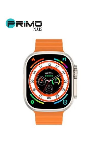Primo Plus Smart Watch With A Full Screen Works With The Android And IOS System Is Responsive Wireless Charging
