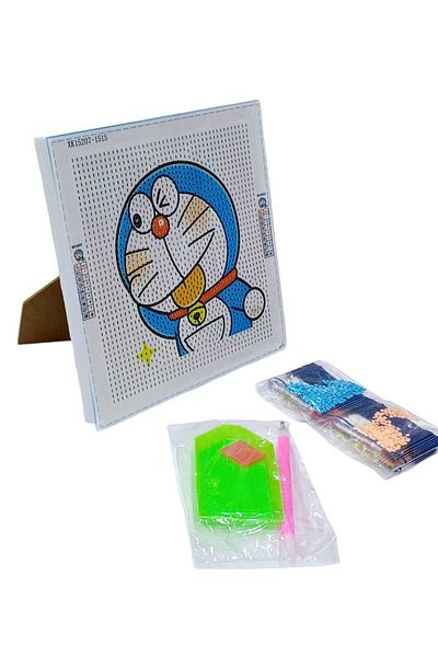Party and Story Diamond drawings art works for children. Cartoon characters