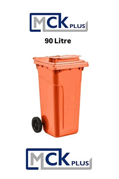 MCK Plus MCK Ιατρικός Απορριμματοποιητής Πλαστικός Κάδος Απορριμμάτων 90 λίτρων Πλαστικός Κάδος - Α Ανθεκτικό στη Θερμότητα-