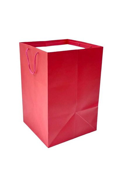Party and Story Large gift bags, 12 pieces of fuchsia Size 35Ã—35Ã—53CM