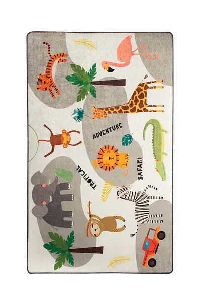 Chilai Home Covoare copii, 160 cm x 100 cm , Antibacterian, netoxic , Baza anti-alunecare