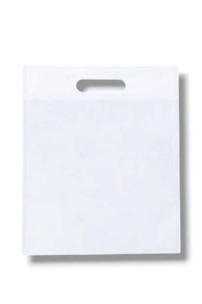 Party and Story White color canvas bags 12 pieces