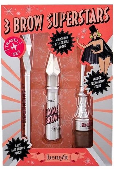 BENEFIT 3 Brow Superstars Gift Set 3 Warm Light Brown