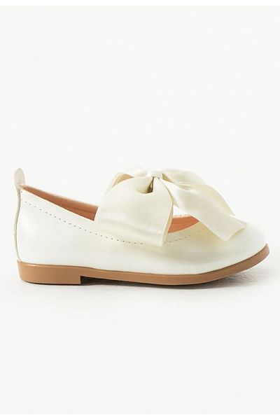 Mia Lui Marry Special Day Satin Bow Stylish Ballerina Girls Shoes