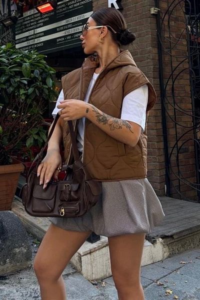 Kokosh moda Sveta Captain Puffer Vest 5144-08