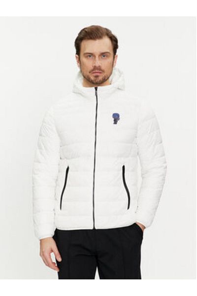 Karl Lagerfeld Men's Transition Jacket 505402 542591 White