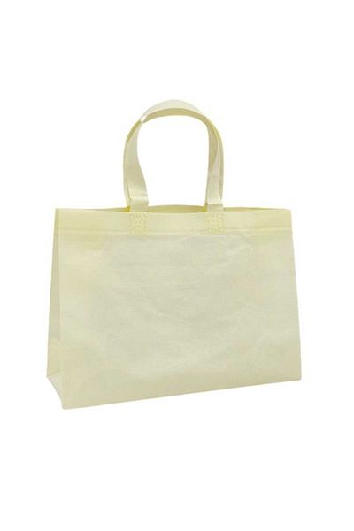 Party and Story Reusable, printable, fabric shopping bags, off-white, 12 pieces Size (M)30Ã—40Ã—11CM