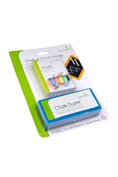 Party and Story Colored chalk 12 pieces with space