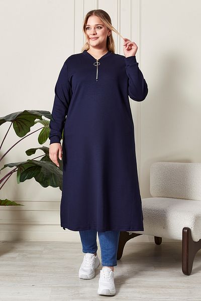 Ferace Women's Large Size Tunic