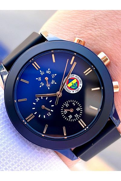 Quantum Fenerbahçe Licensed Internal Functions Active 3 Atm Silicone Cord Fan Wrist Watch 1907.951