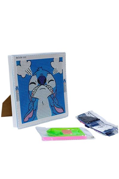 Party and Story Diamond drawings art works for children. Cartoon characters