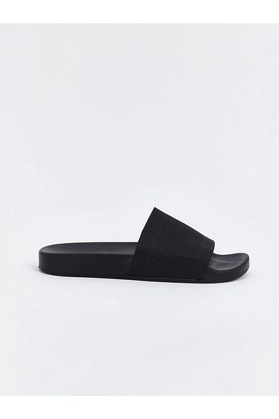 LC Waikiki Lcw Steps Black Single Strap Women's Slippers