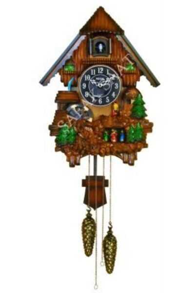 Regal Kw9104 Guguklu Duvar Saati Yeni Roma Rakamlı