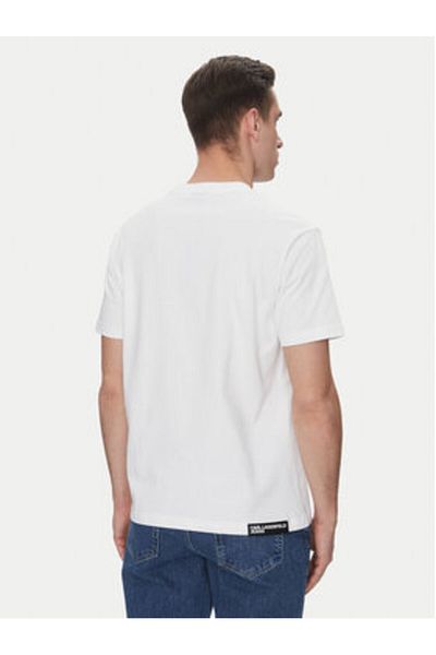 Karl Lagerfeld Men's T-Shirt A2M17038 White