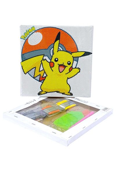 Party and Story Flynn drawing set. Artworks for children. Cartoon characters(Pikachu)