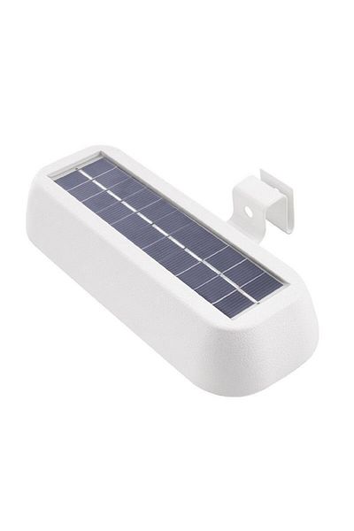 eyemazing Reflector solar LED dreptunghiular, 6V, senzor de mișcare, impermeabil, 2200mAh, 18x7 cm, eMazing, alb