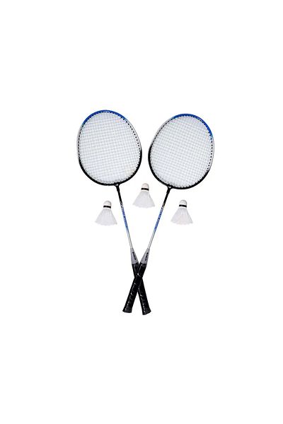 Delta 2Pcs Badminton Racket with 9Pcs Badminton Balls Set for Couples