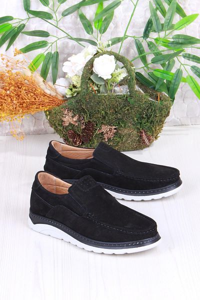 Mehmet Mete 4041 Carlo Nubuck Lightweight Comfortable Genuine Leather Men's Shoes