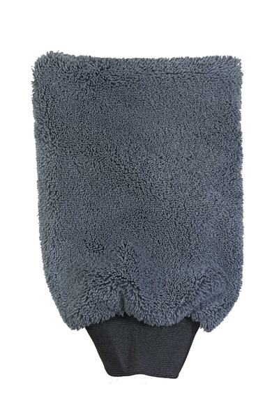 VİPEX Oto & Ev Yıkama Ve Cila Eldiveni - Siyah Mikrofiber