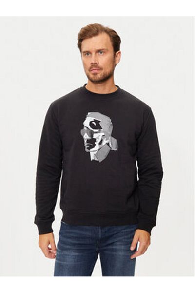 Karl Lagerfeld Mens Sweatshirt 705060-544942 Black