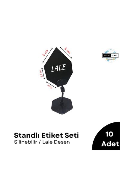 Şeffaf Etiket 10 bucăți suport pentru etichete cu suport și set de etichete d...