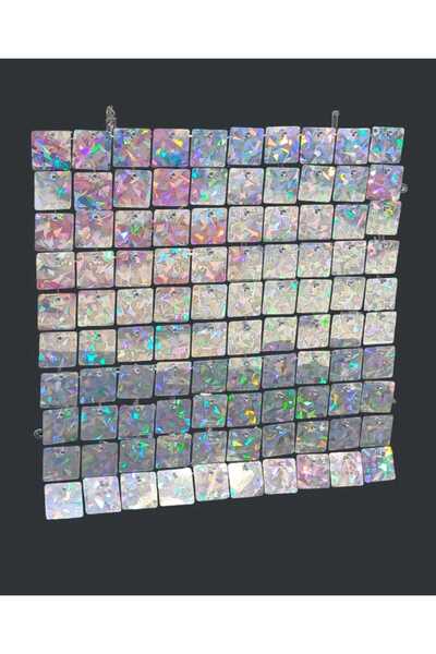 Party and Story خلفيات ترتر لامعة، مقاس 30 سم × 30 سم، مضلعات ملونة، 12 قطعة