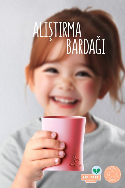 Nandy Kids Minicup Drinking Cup, Silicone Cup