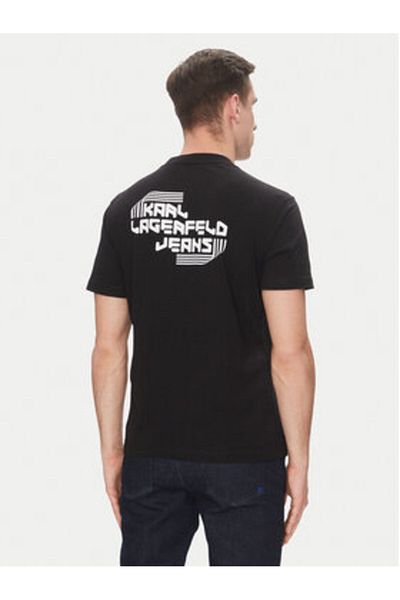 Karl Lagerfeld Men's T-Shirt A2M17040 Black