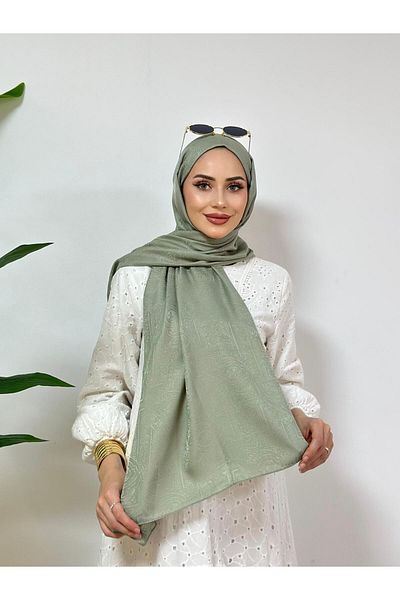 Pull Scarfs Menkaure Pattern - Green