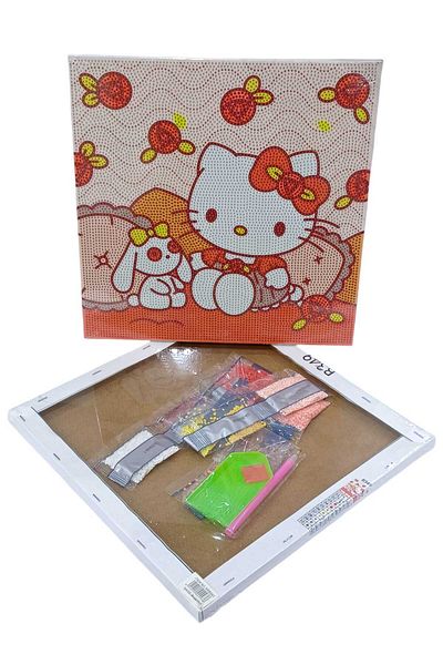 Party and Story Diamond painting kit for kids artwork