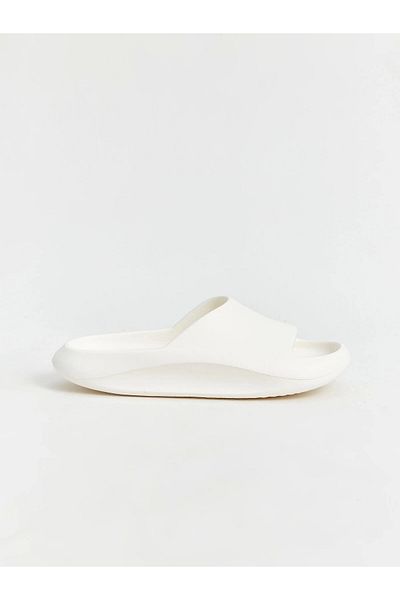 LC Waikiki Lcw Steps White Single Strap Women's Slippers