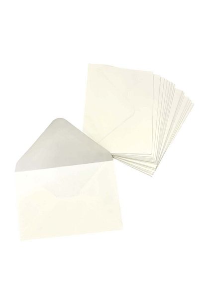 Party and Story Off-white letter envelope, 20 pieces Size 11CM Ã—8CM