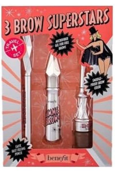 BENEFIT 3 Brow Superstars Gift Set 3 Warm Light Brown