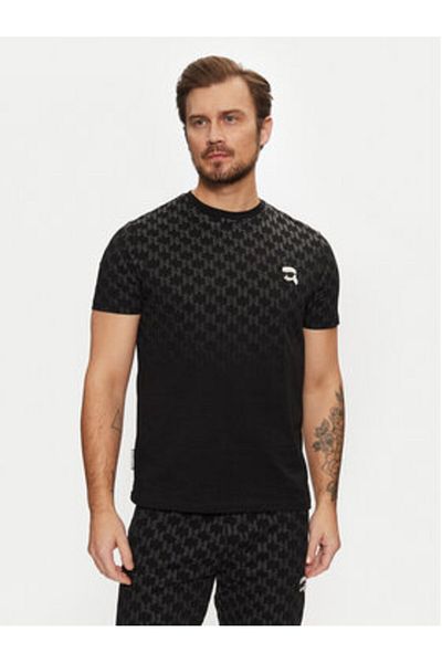 Karl Lagerfeld Men's T-Shirt 755099 551251 Black