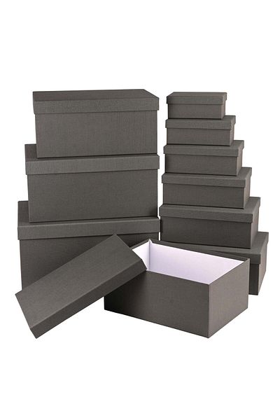 Party and Story 10-piece gift set Dark grey