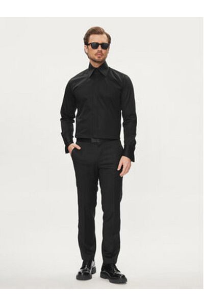 Karl Lagerfeld Mens Shirt 605008 Black